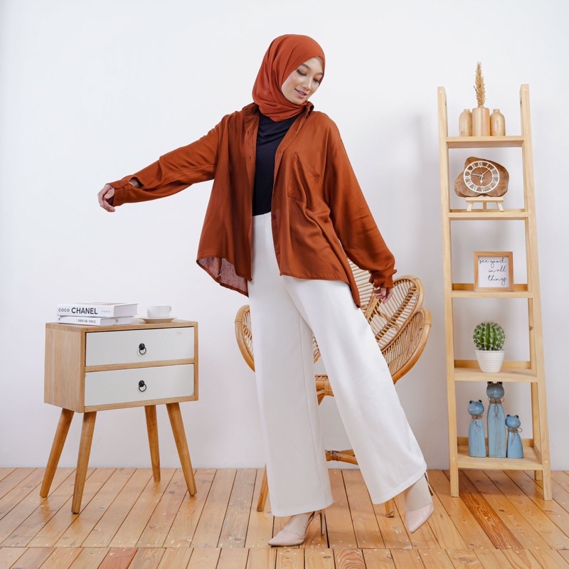 SALE!!! KEMEJA DAN TUNIK RAYON OVERSIZE LD 120