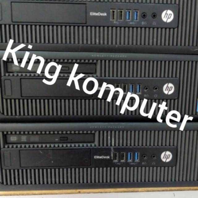 Cpu hp elitedesk 800 G1 core i5 4570 ram 8gb bekas