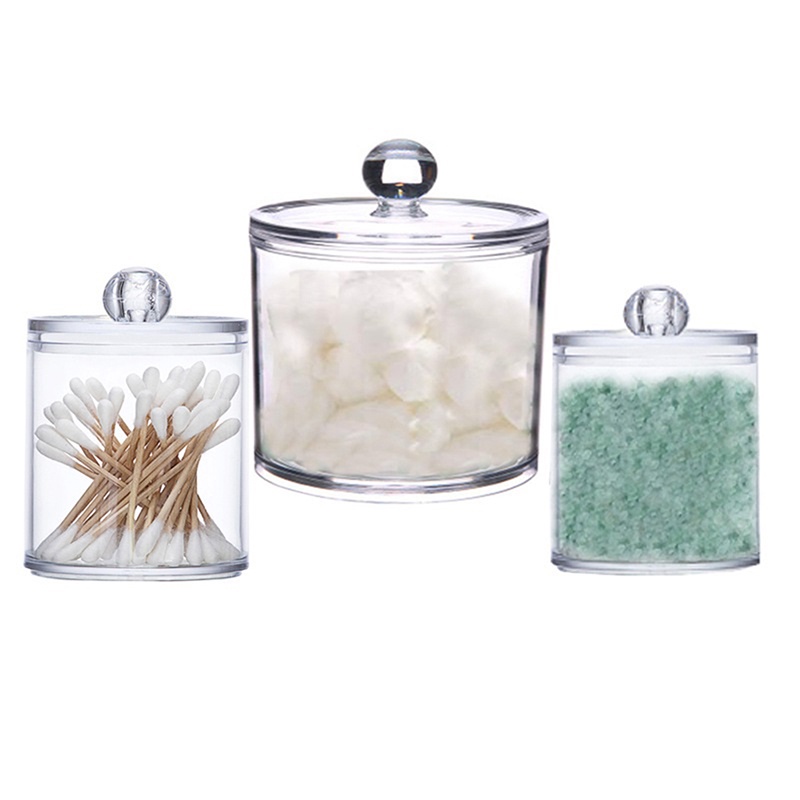 Tempat Penyimpanan Kosmetik Bahan Akrilik Bening