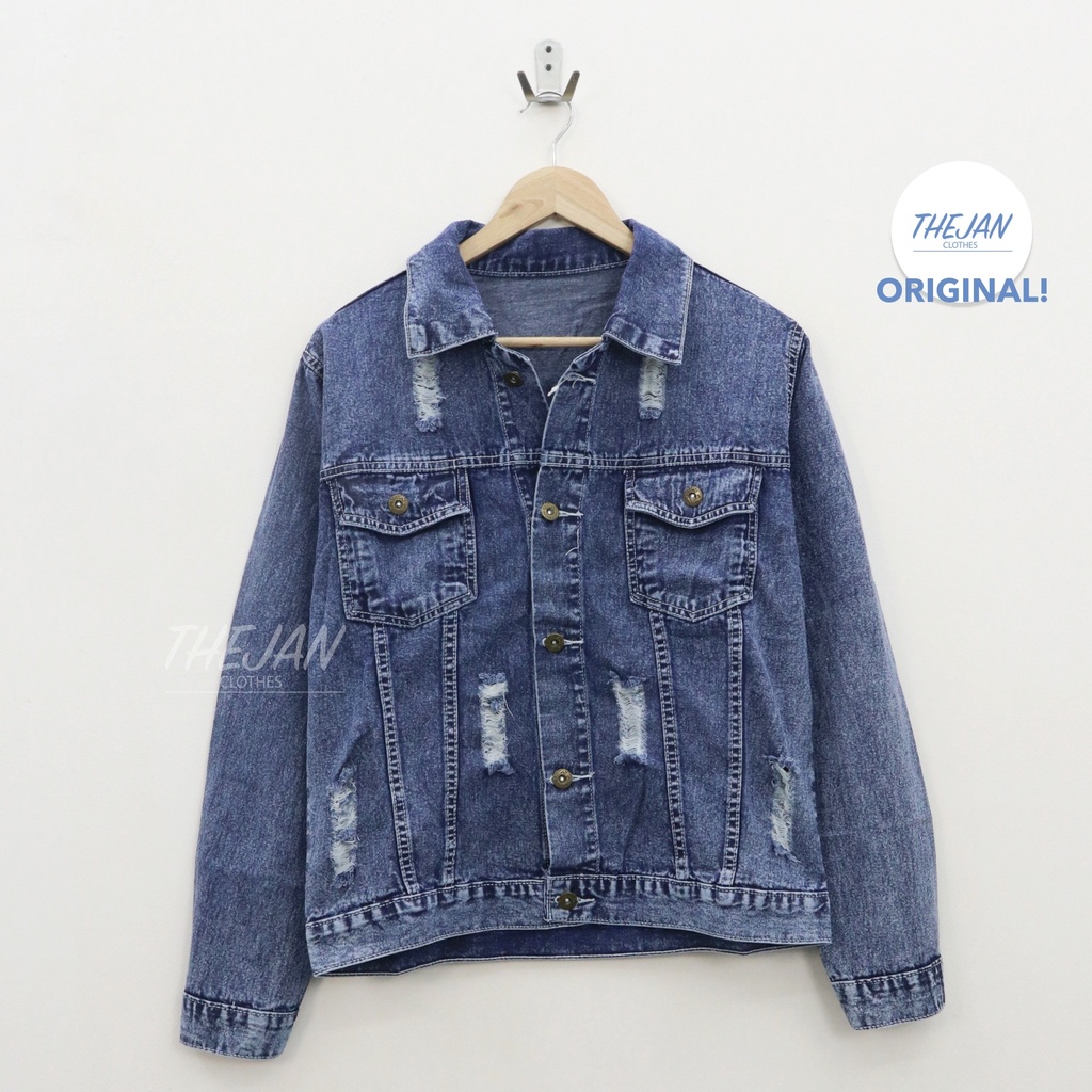 (ORIGINAL) Sava jacket jeans wanita by Genijeans