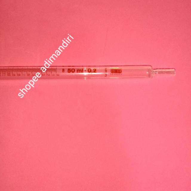 Pipet ukur 25ml,50ml HBG Germany