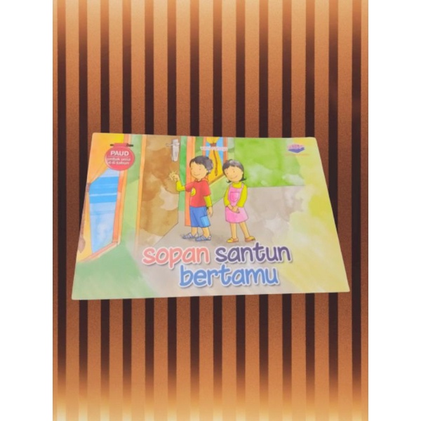 ORI buku TK paud sopan santun bertamu penerbit bina sarana pustaka