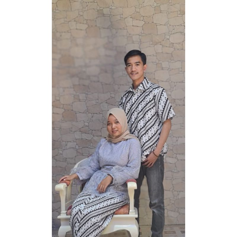 kebaya couple/ batik couple/ baju lamaran