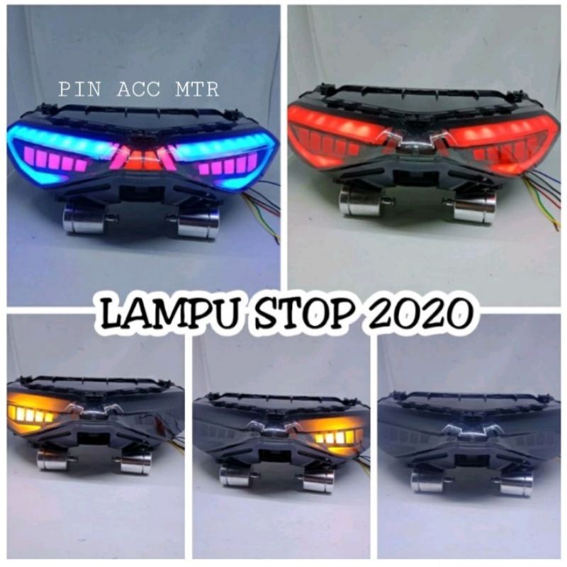 LAMPU STOP STOPLAMP YAMAHA NMAX NEW 2020  RUNNING LAMPU (PNP) NMAX NEW