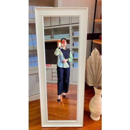 Kemeja Katun Mix Rajut Import