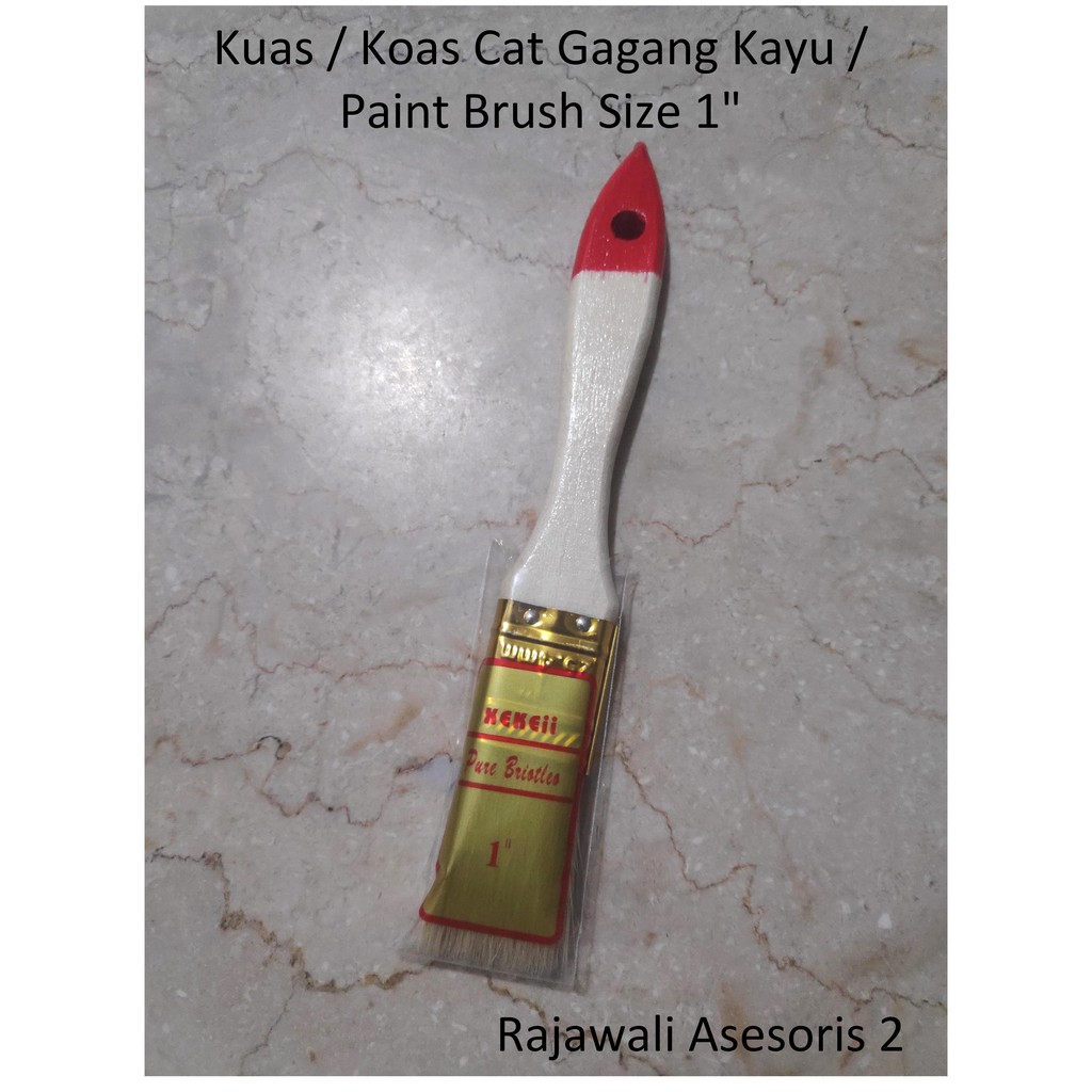 

Kuas / Koas Cat Gagang Kayu / Paint Brush Size 1