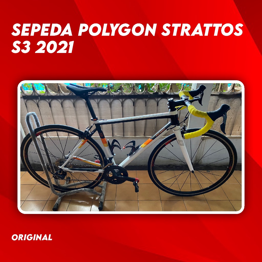 Sepeda Strattos S3 2021 Balap Roadbike Road bike Rb