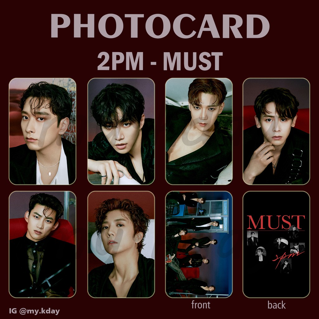 PC-0545, Unofficial Photocard 2PM MUST 2 sisi