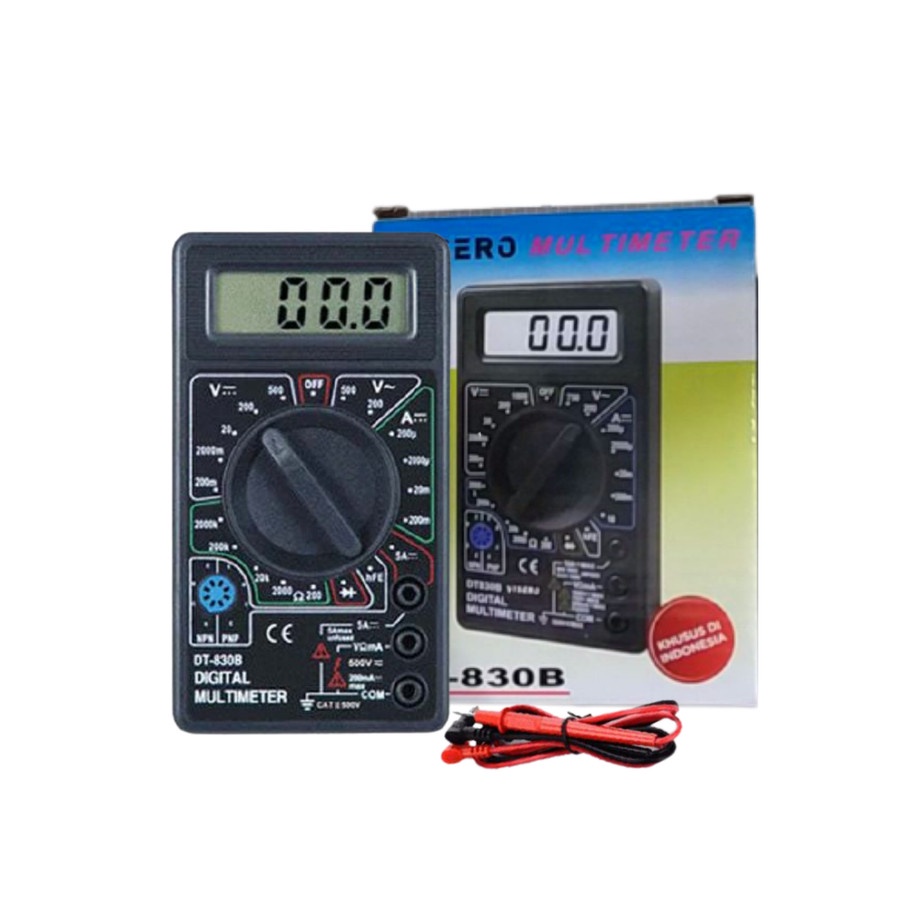VISERO MULTI TESTER AVOMETER MULTIMETER DIGITAL VISERO DT-830B