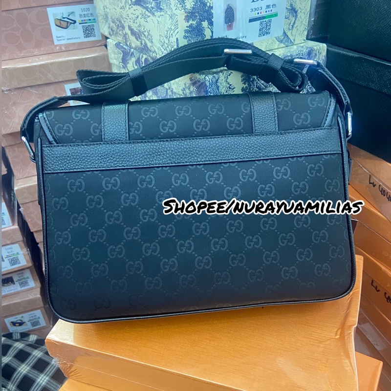 tas selempang pria gucci mirror quality tas kantor pria gucci tas slempang pria branded import