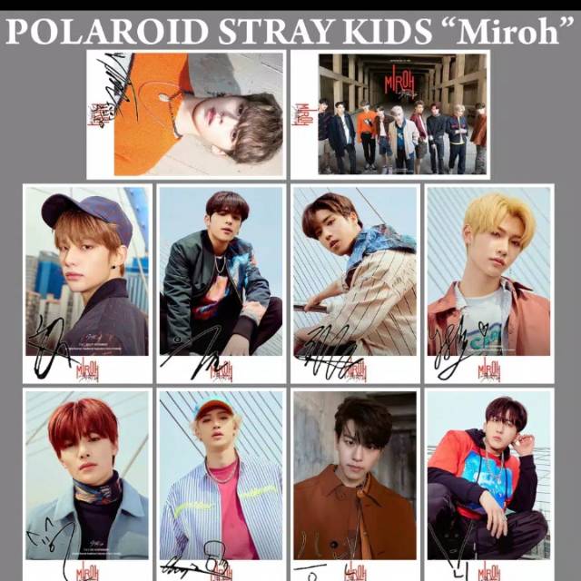 PHOTOCARD StrayKids Miroh