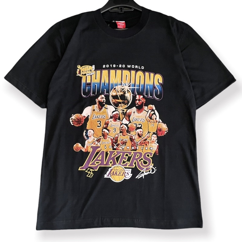 Kaos Lakers Champion Stars BasketBall Hype Tshirt OSSU