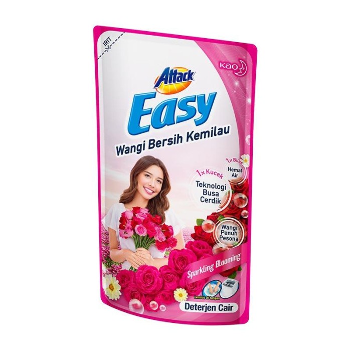 

SABUN CUCI BAJU / ATTACK EASY LIQUID SPARKLING BLOOMING 750ML