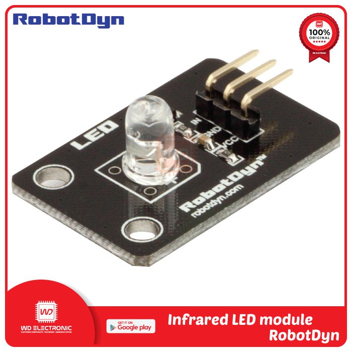 Infrared led module from RobotDyn infrared