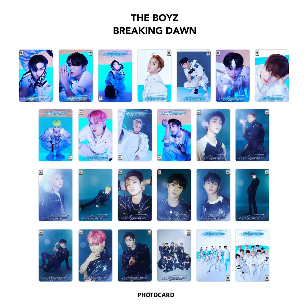 Photocard The Boyz Breaking Dawn