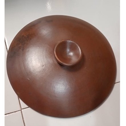 Tutup Kuali Tanah Liat 30cm| Tutup Panci Tanah Liat | Tutup Tanah Liat