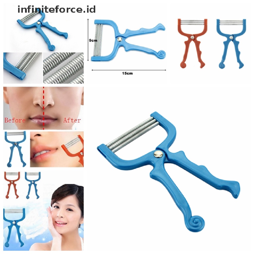 (Infiniteforce.Id) Epilator / Alat Cukur Bulu Wajah Model Genggam