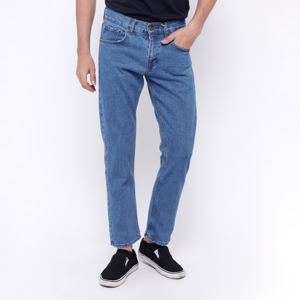 Edwin Celana Jeans Roma 02 Slim Fit Pria Panjang medium 
