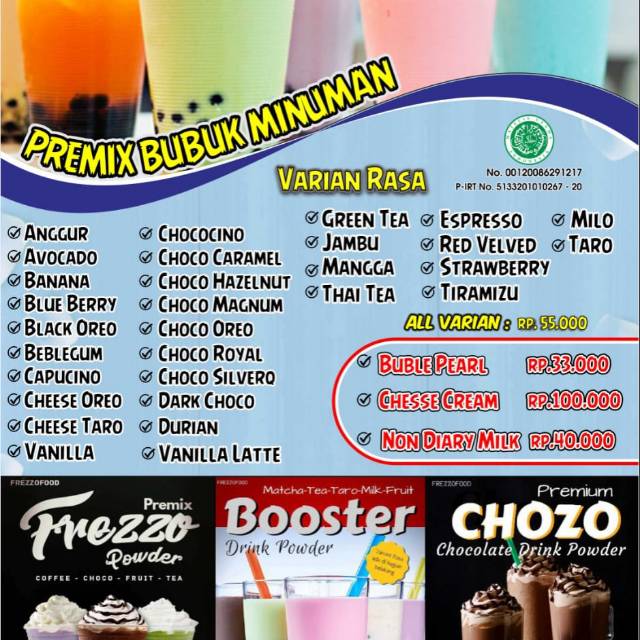 

Bubuk minuman frezzo