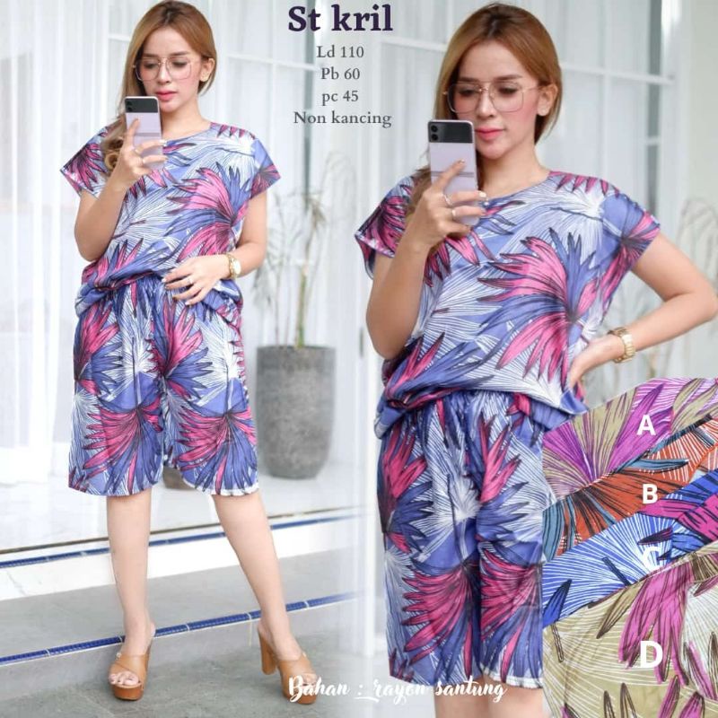 SETELAN MIDI | SETELAN CELANA PENDEK RAYON  | SETELAN CELANA PENDEK | SETELAN CELANA PENDEK WANITA |