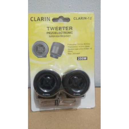 tweeter mobil clarin 200 watt