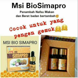 MSI BIO SIMAPRO Obat Sakit Gigi  100 ORI Jamu Tetes 