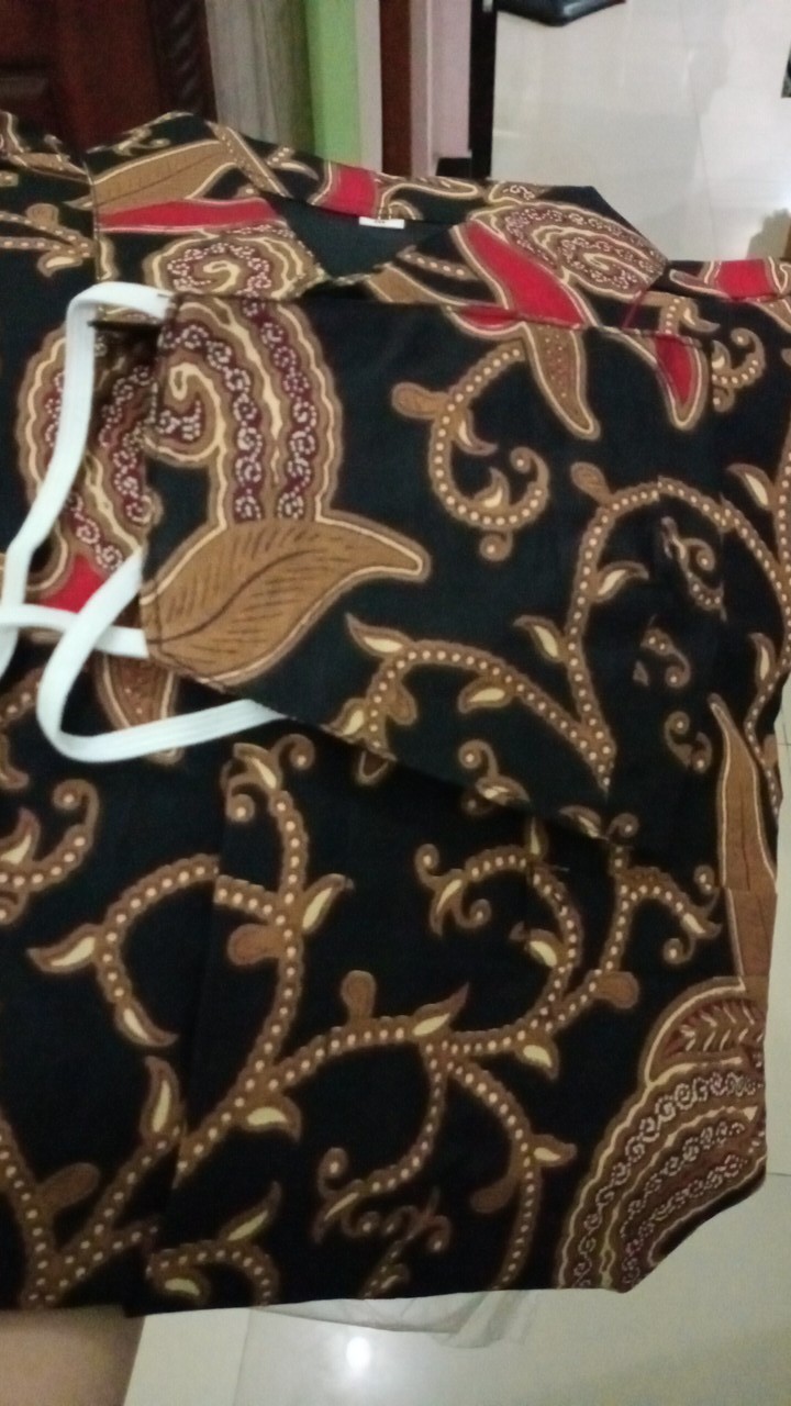 Cabe Batik Pria Kemeja Batik Pria Lengan Panjang Reguler Fit Baju Batik Pria Lengan Panjang