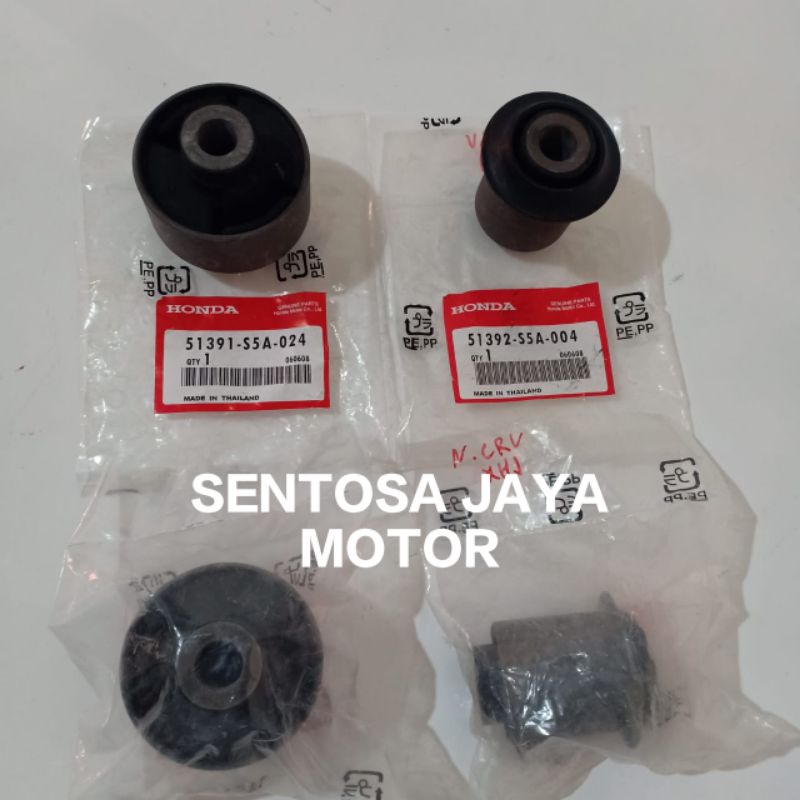 Bushing Lower Arm Sayap Depan Besar Kecil CRV Gen2 Gen 2 2002 2003 2004 2005 2006 Original 2Set 4Pc