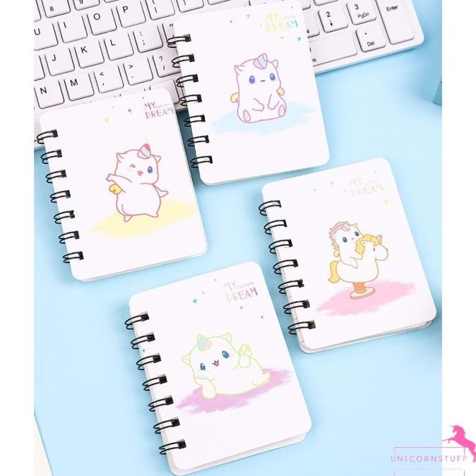 

Notebook Buku Tulis Unicorn Kecil Spiral Kado Anak Perempuan Catatan