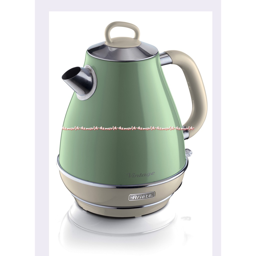 Ariete Vintage Bellitore Kettle Teko Cerek Hijau Tosca Teko Air Oldish