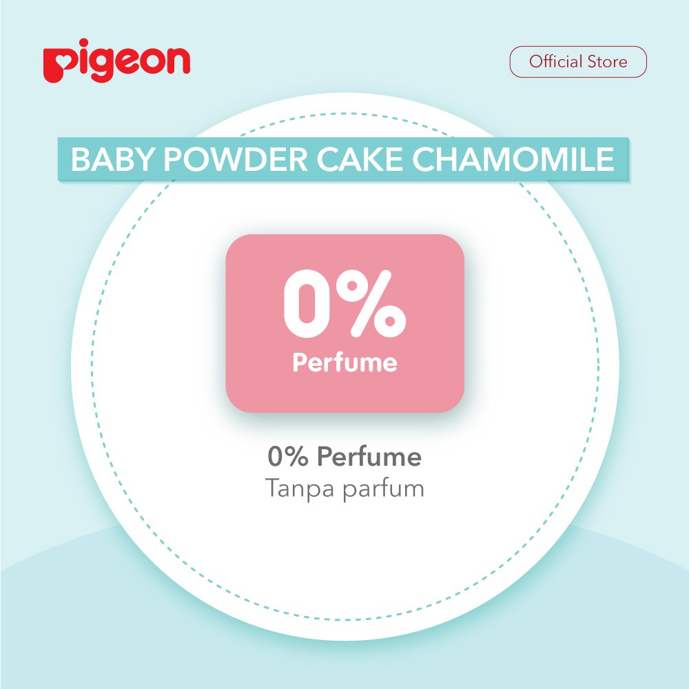 Pigeon Baby Powder Cake Chamomile / Bedak padat baby / Compact dan Refill