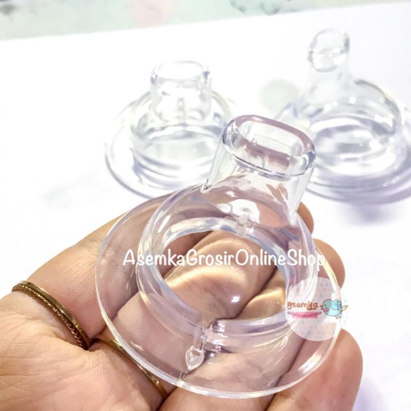 Sedotan selang Slimneck Wideneck duckbill pengganti karet dot nipple untuk botol susu