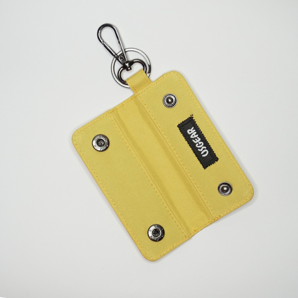 Gantungan Kunci Mobil Motor / Keychain / Dompet STNK Slim / Warna Kuning- UGKK0008