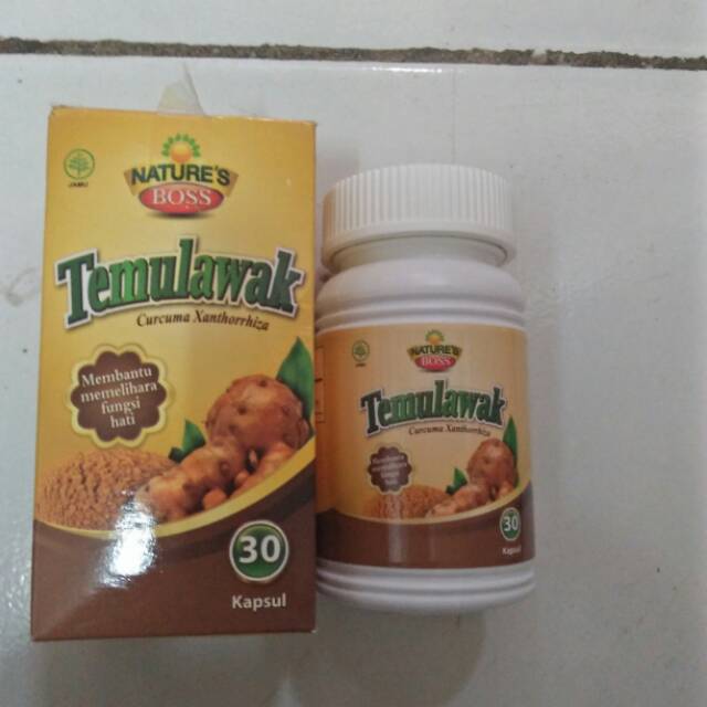 

Natur temulawak isi 30capsul