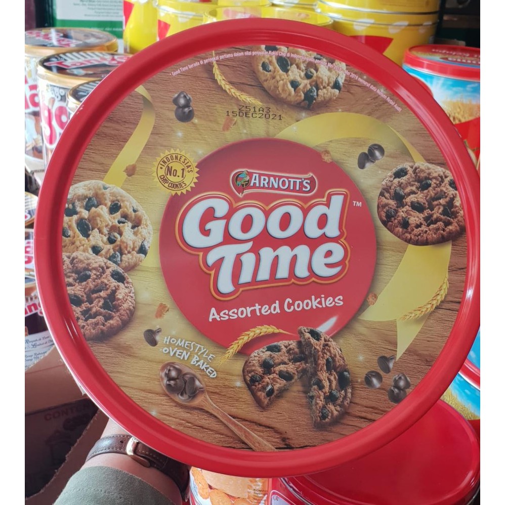 

Biskuit GOODTIME Kaleng Besar