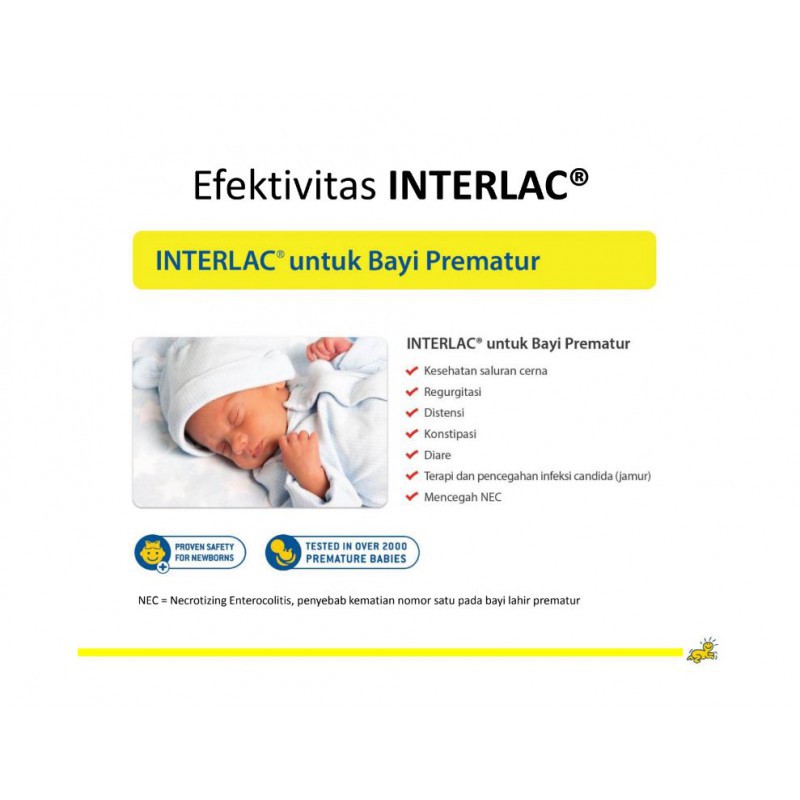 Interlac Probiotic Drops Suplemen Makanan - 5ml