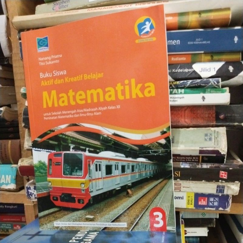 buku Matematika kelas 12/3 sma grafindo revisi