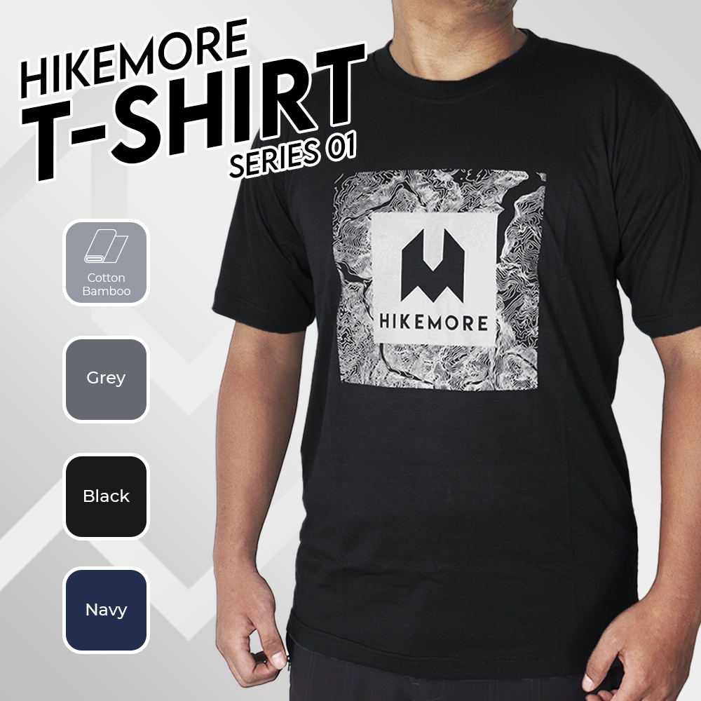 Kaos Unisex Hikemore T-Shirt 01 Original