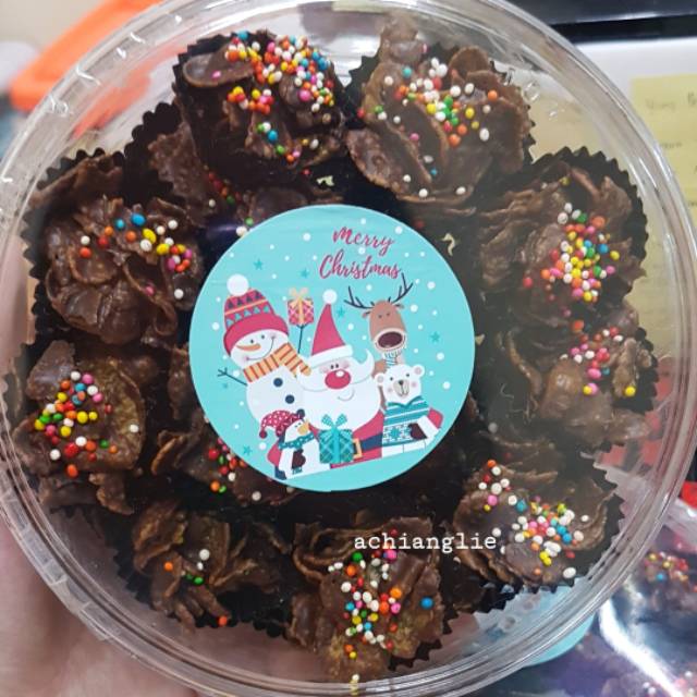 

CORNFLAKES DARK CHOCO, CORNFLAKES COKLAT