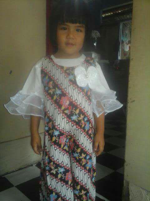Restock Lagi Stelan Jumsuit Kulot Batik Anak Usia 2_7 Th