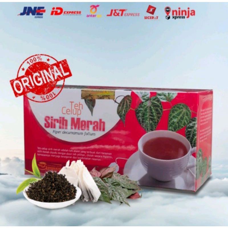 

TEH SIRIH MERAH/ MENJAGA DAYA TAHAN TUBUH & VITA*ITAS/ MENCEGAH PENUA'AN DINI,ORIGINAL TAZAKKA isi 20 kantong