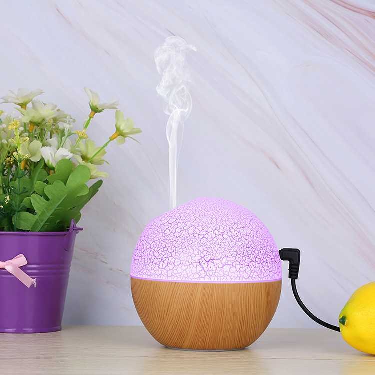 MLNSHP Taffware Ultrasonic Humidifier Aroma Essential Oil RGB 130ml - J-008