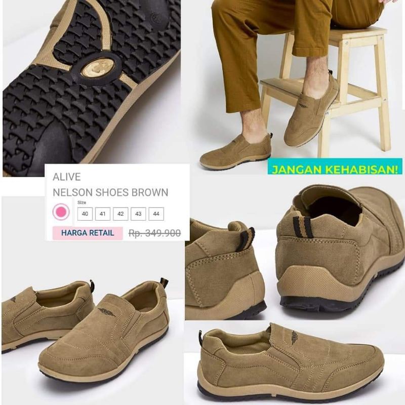 Sepatu Nelson Brown Uk 41 Sophie Paris