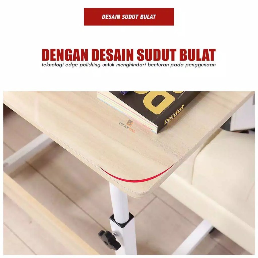 MEJA LAPTOP ADJUSTABLE / MEJA KERJA / MEJA LAPTOP BISA ATUR TINGGI