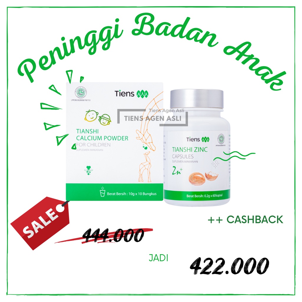SUPER GROW UP PENINGGI BADAN ANAK ALAMI / PENINGGI BADAN TIENS  / OBAT PENINGGI BADAN ANAK