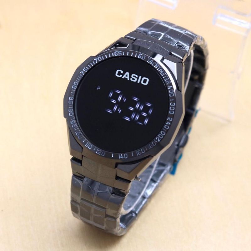 jam tangan pria NEW Casio rantai touch screen DM4.2cm