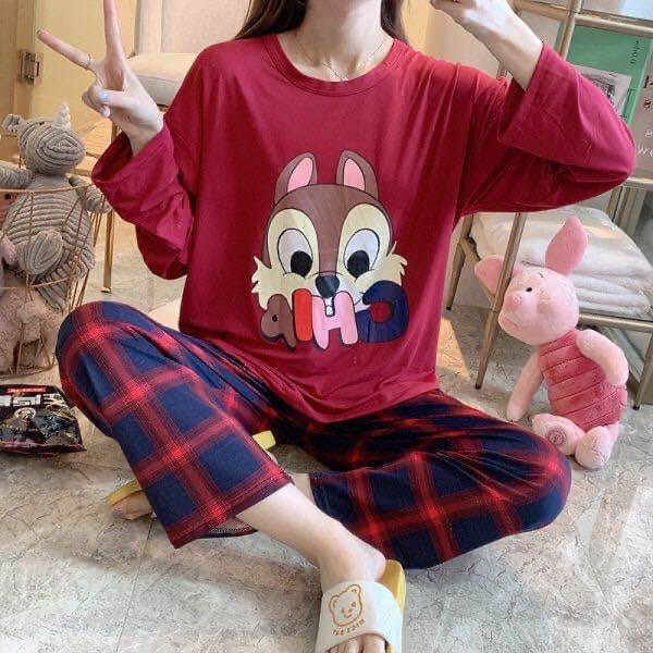 Piyama baju tidur wanita import