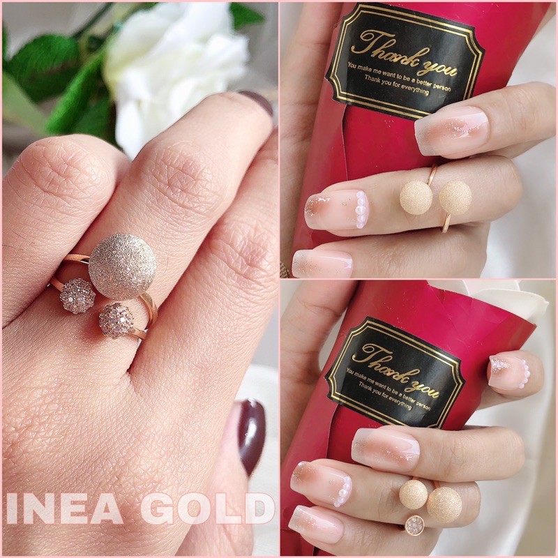 Cincin fashion kadar 375 Bola pasir favorit