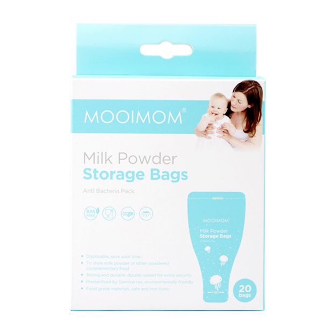 Mooimom powder milk storage bag