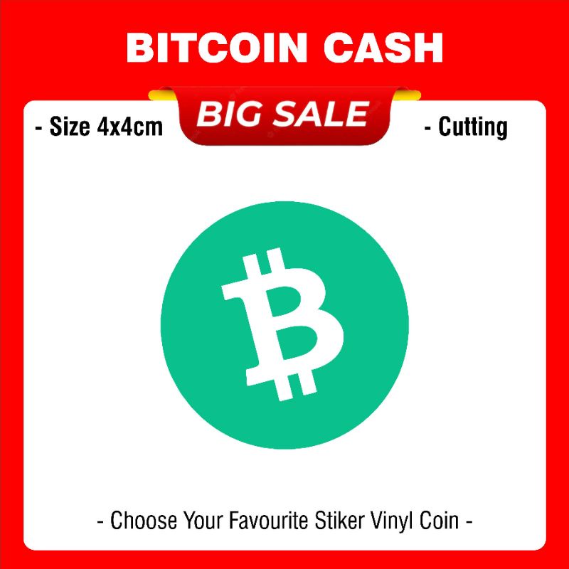 

Stiker Bitcoin Cash
